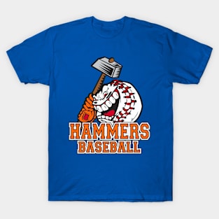 Hammers Baseball Logo T-Shirt